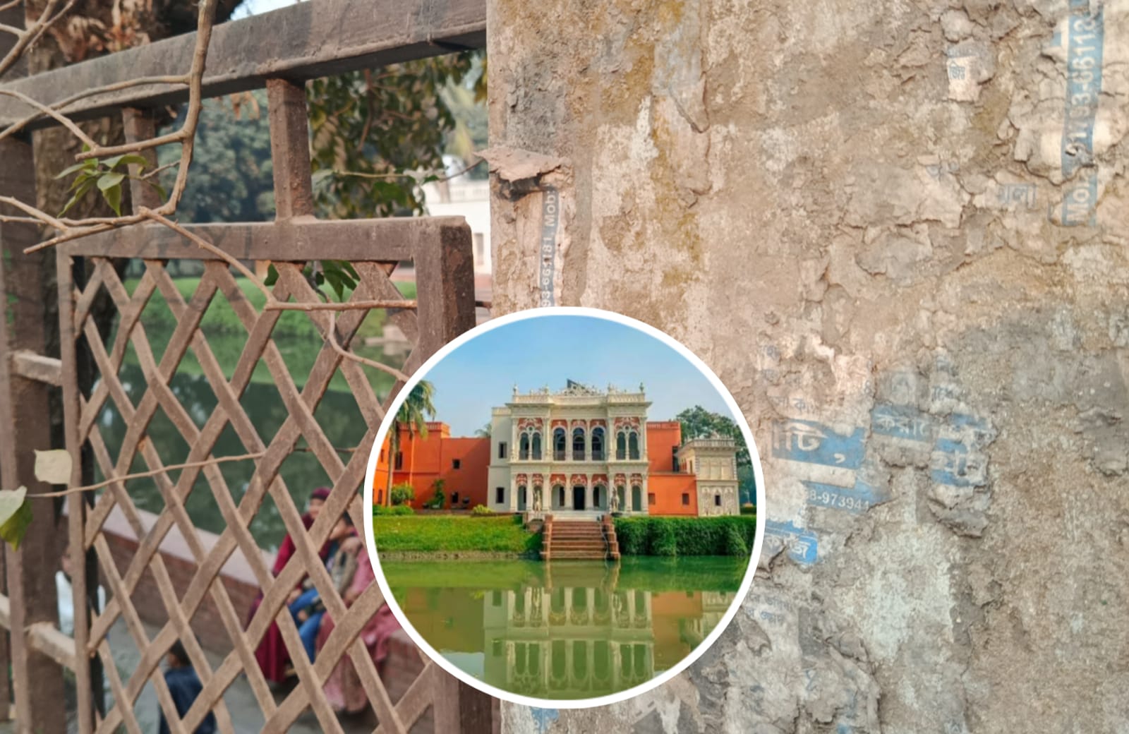 সোনারগাঁও যাদুঘরের গাইডওয়াল সৌন্দর্য হারাচ্ছে, সংস্কারের দাবি
